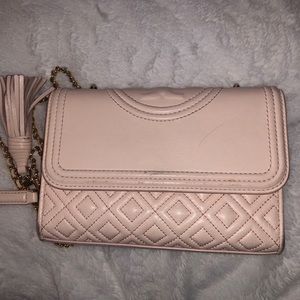 Pink Tory Burch Crossbody Purse